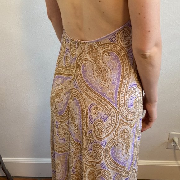 Olivaceous Free People Style Open Back Maxi Dress | Women's Boho Fashion Dress - Picture 3 of 10